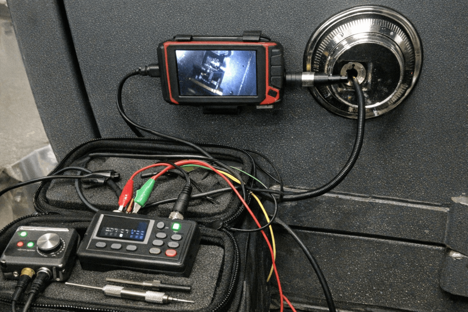 Elektronische Decodiergeräte für Wertschutzschränke